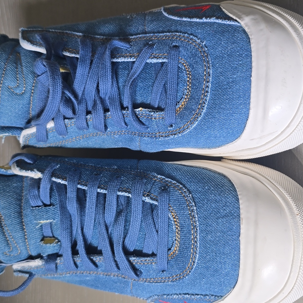Size 12 Nike Drop-Type Premium Shoes Limited Edition Denim